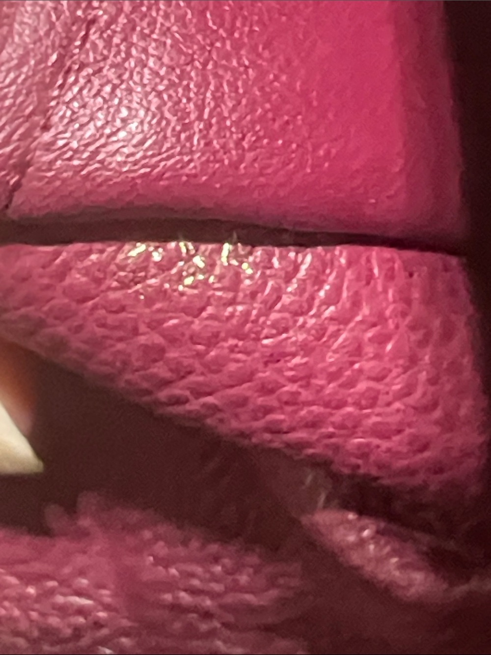 Louis Vuitton Plum Embossed Monogram Snap Continental Wallet Empriente. - Picture 8 of 8